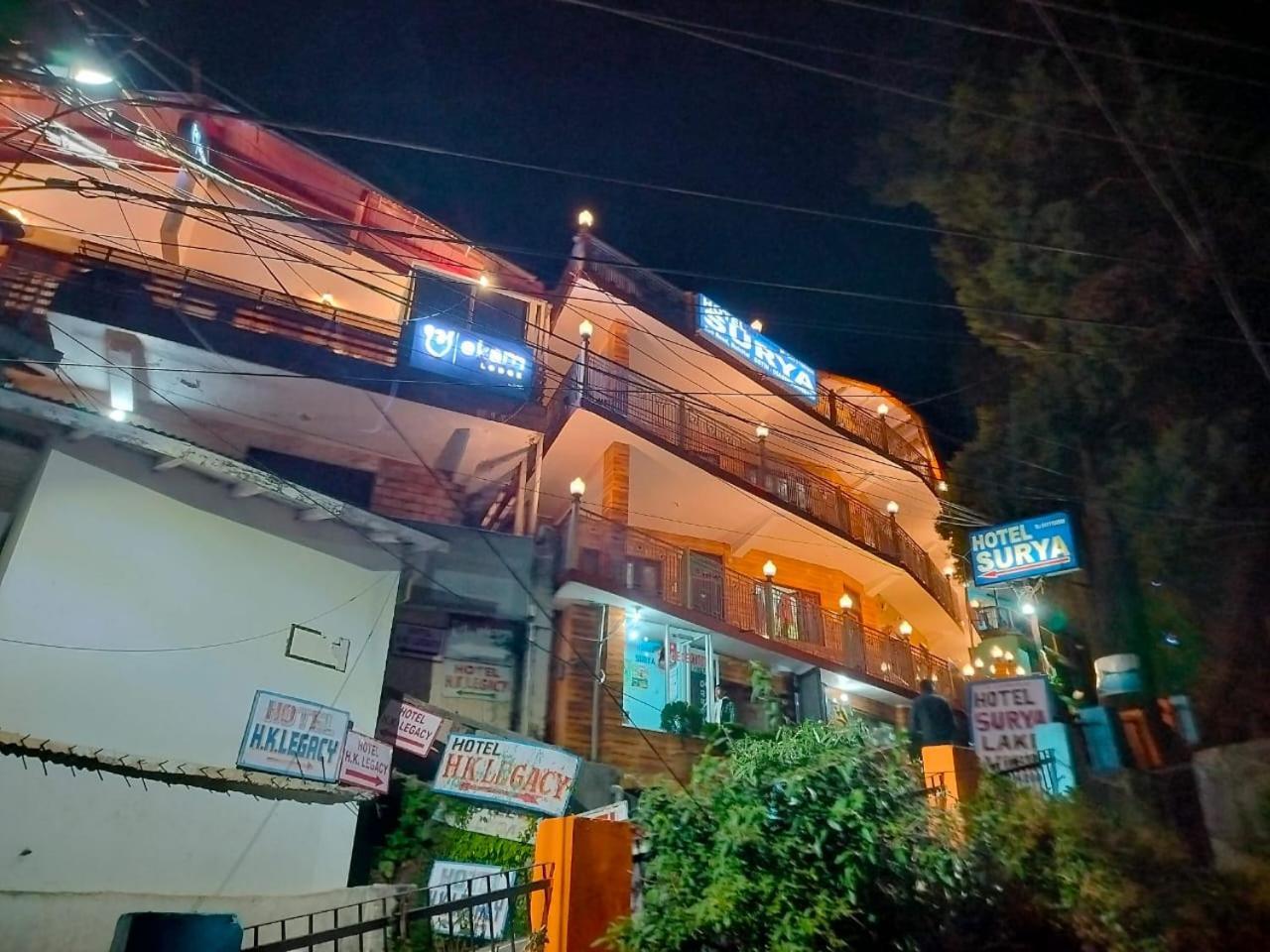 Hotel Surya Lake View Nainital Exteriör bild